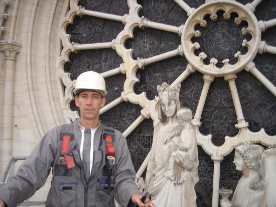 Systeme Electrique Anti-Pigeons Paris Notre Dame